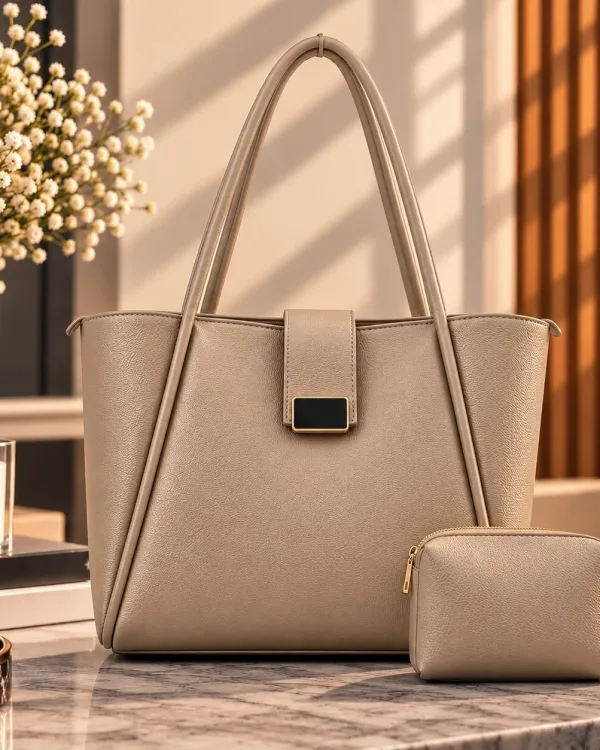Skin Leather Tote Bag
