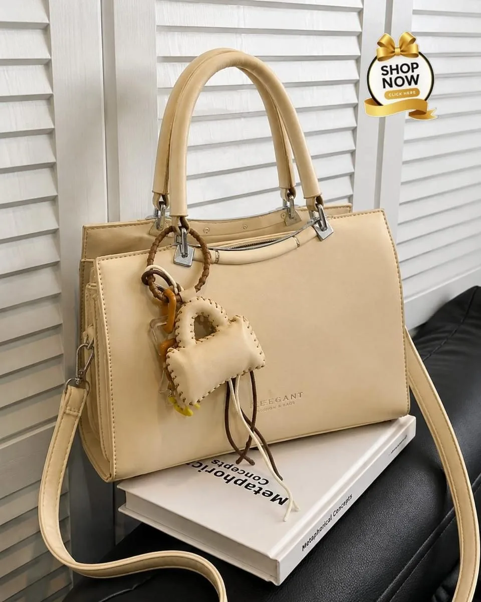 Charm Trim Tote Bag 1
