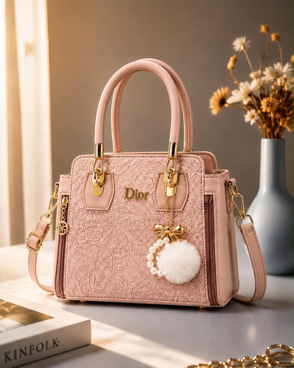 Floral Satchel Bag - Image 4