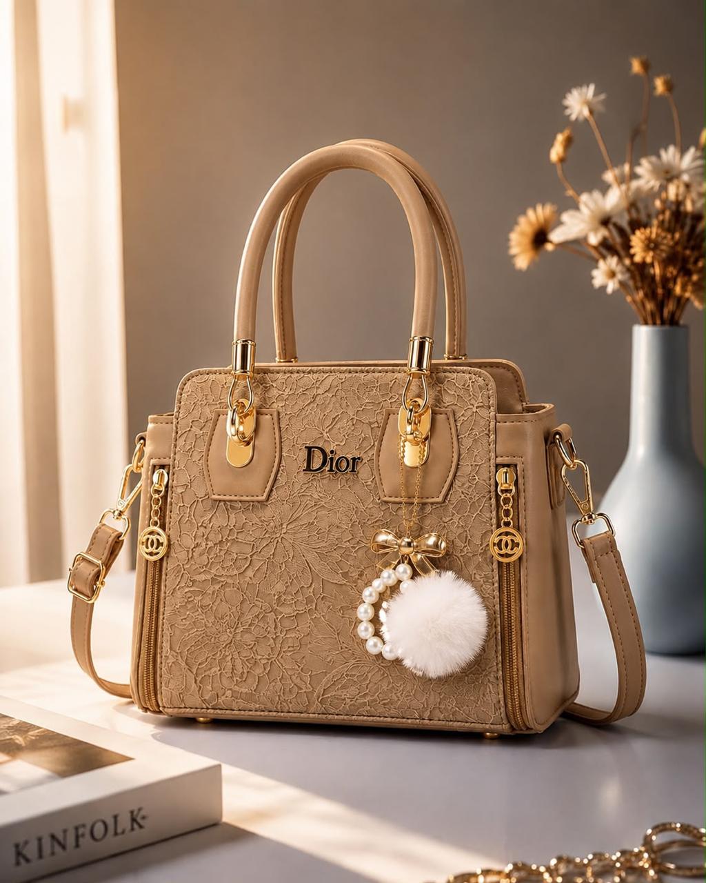 Floral Satchel Bag - Image 3