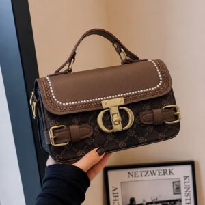 Leather Flap Satchel