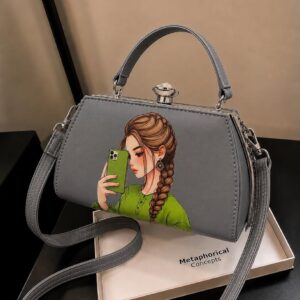 Anime Art Frame Clutch Bag
