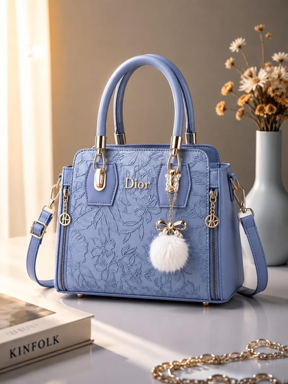 Floral Satchel Bag - Image 8