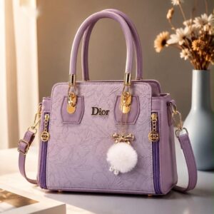 Floral Satchel Bag