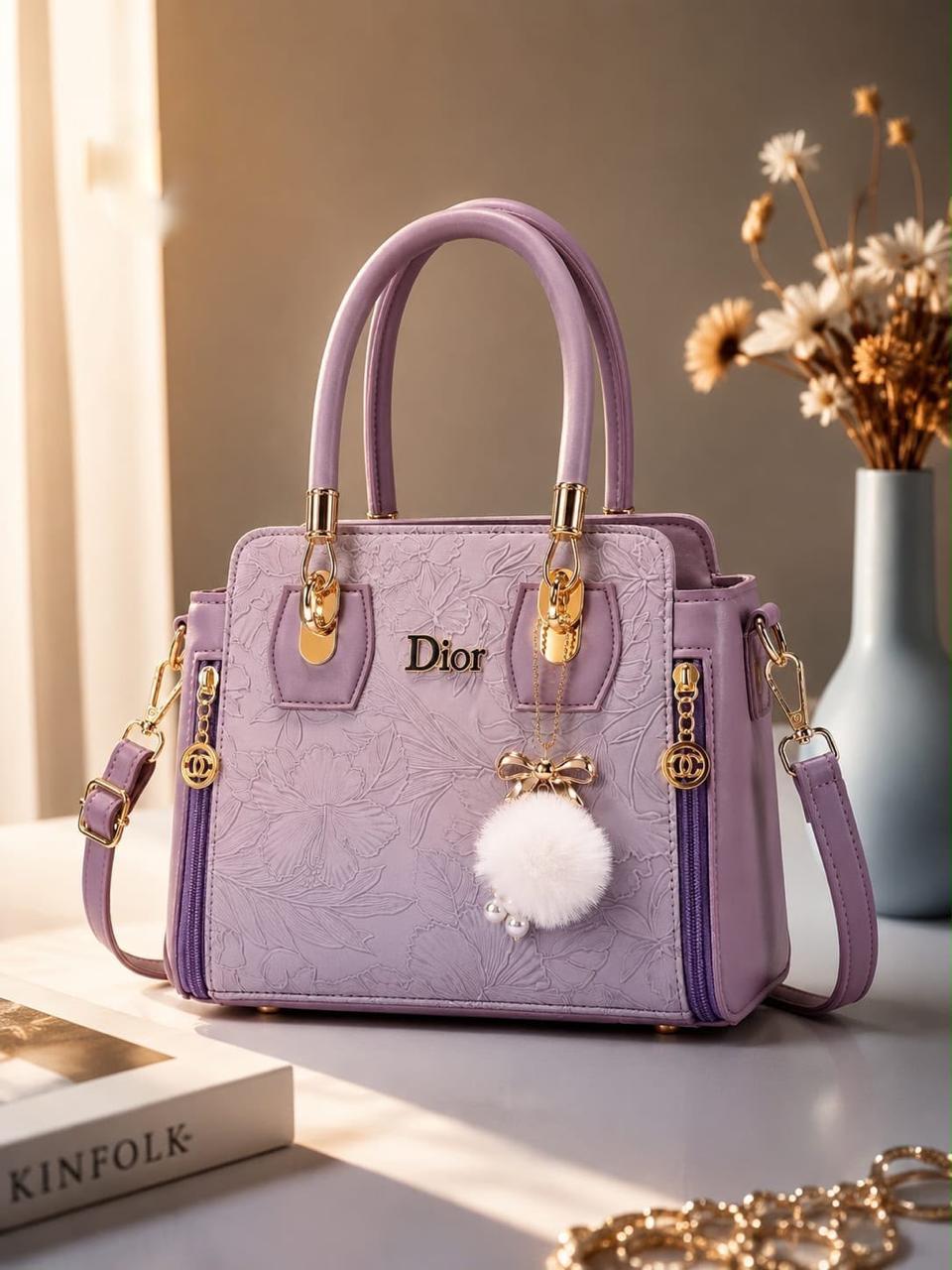 Floral Satchel Bag