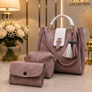 Marble 3-Piece Handbag Set